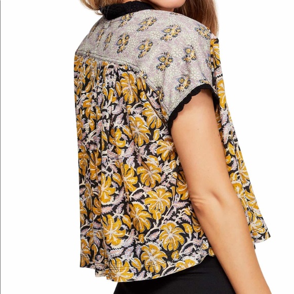 Free People Leilani Print Top - Picture 5 of 5